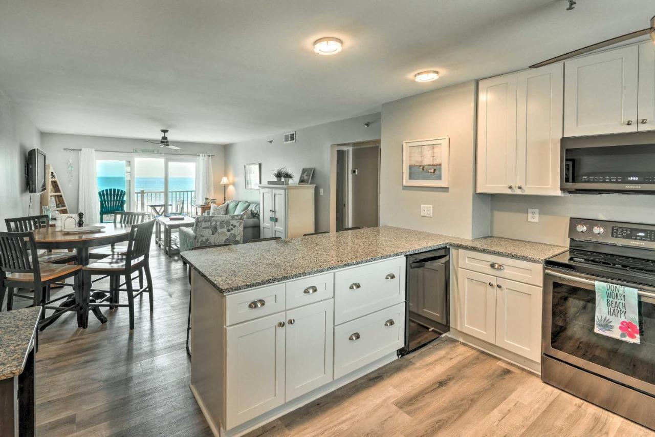 Airy Oceanfront Condo Beach Views And Pool Access! North Topsail Beach Kültér fotó
