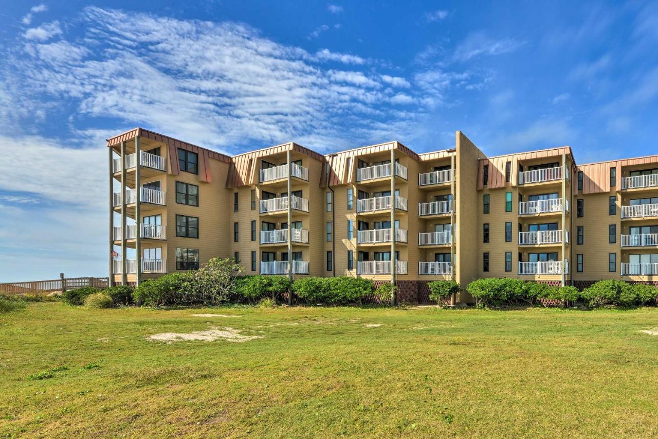 Airy Oceanfront Condo Beach Views And Pool Access! North Topsail Beach Kültér fotó